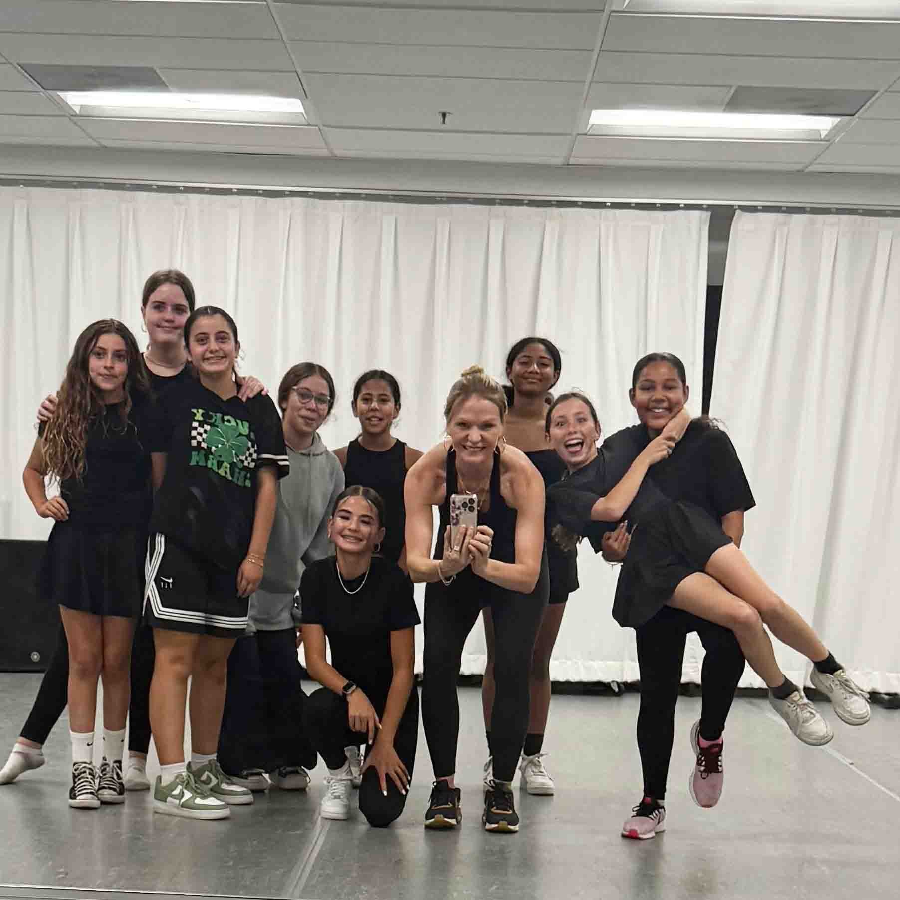 Dancing with Miss Samantha