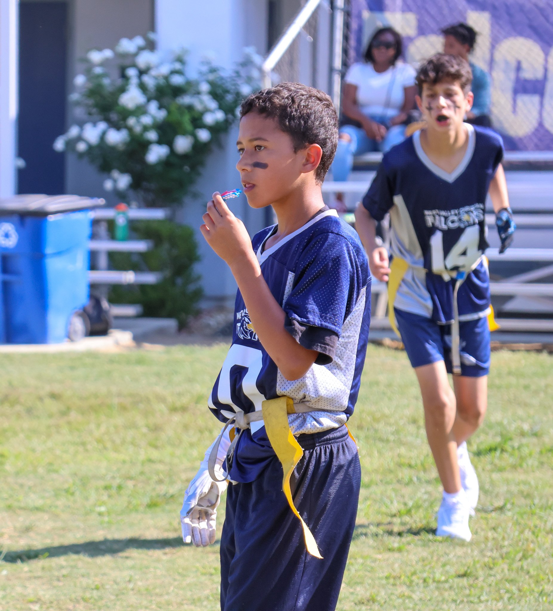 middle school student cheerleader